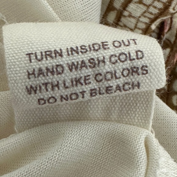 By the River Womens Dress M Ivory Punk Ditsy Floral Midi Cottagecore‎ Peasant - Picture 14 of 14